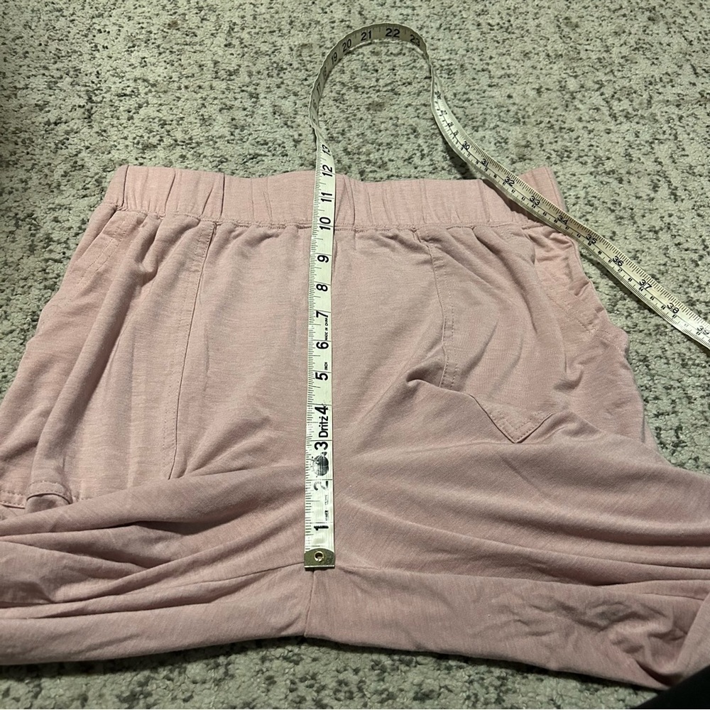 Fabletics Pink Elastic Jogger Pants Size Small - image 8